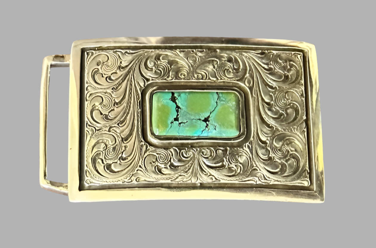 Chacon Montezuma Belt Buckle