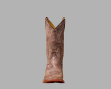 Ladies Camel Comfort Boot with Leather Sole