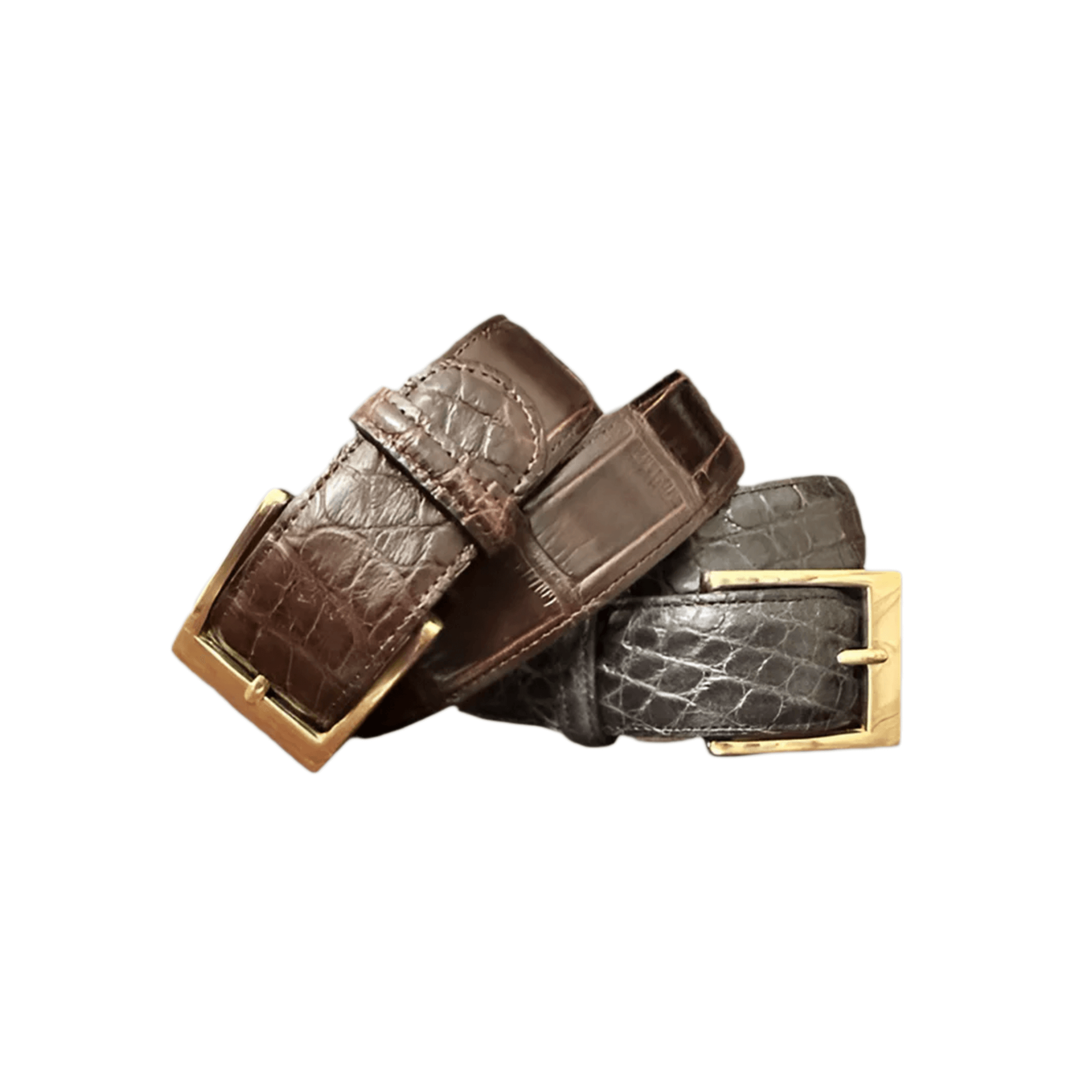 Lagrange Leather Genuine Wild American Alligator Belt